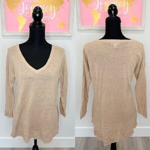 Old Navy Long Sleeve V-Neck Cozy Fall Top (M)